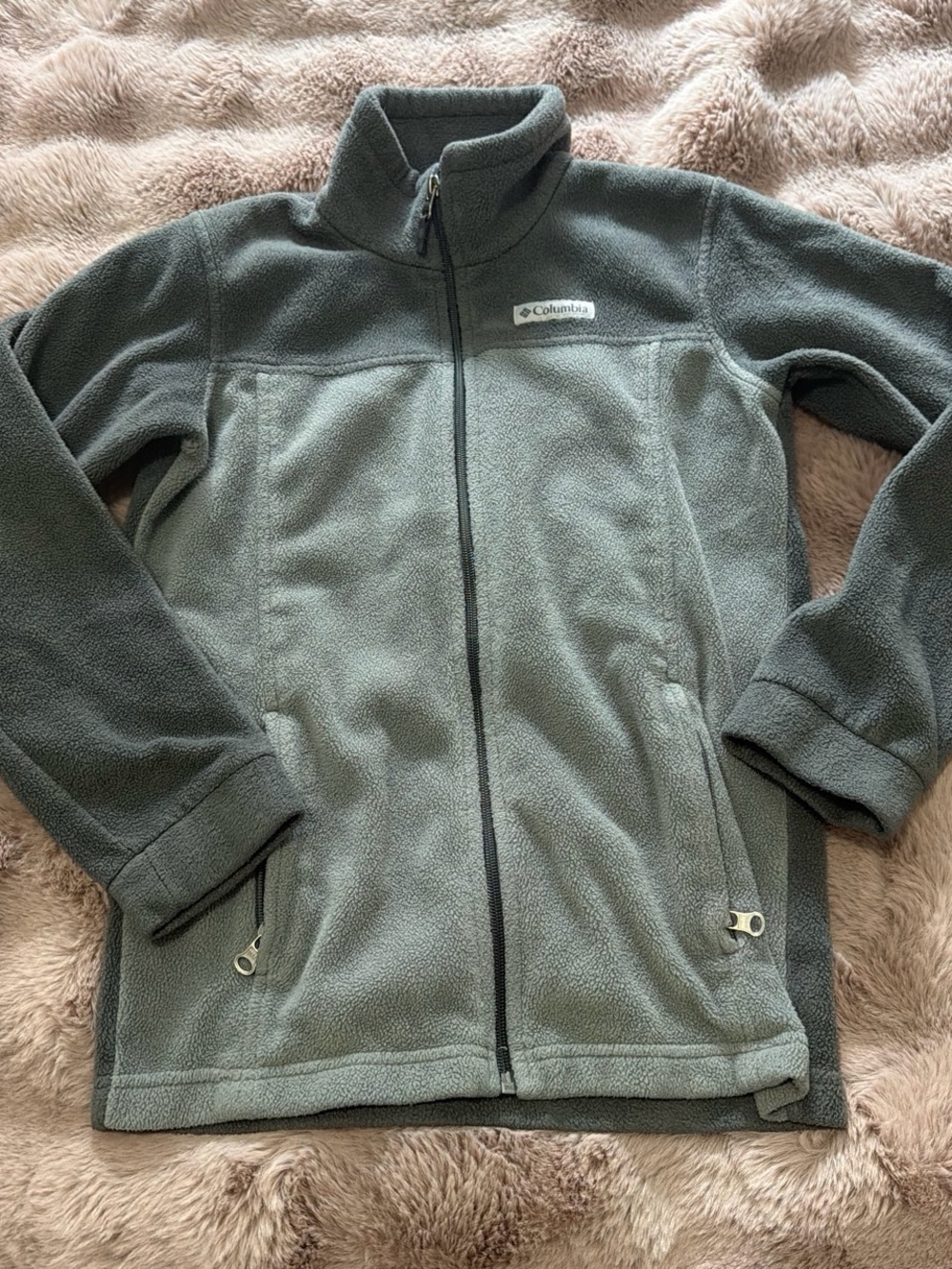 Columbia Boy’s Full-Zip Fleece Jacket - Grey